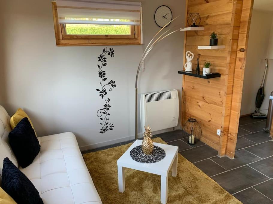 Corcieux Chalet 2 Personnes Avec Jacuzzi Et Piscine Saisonniere Partagee מראה חיצוני תמונה